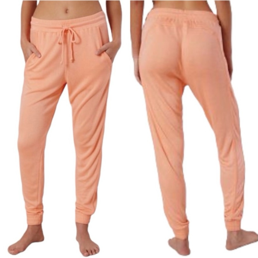 Free People FP Movement Women’s‎ Size Medium Cotton Blend Peach Joggers